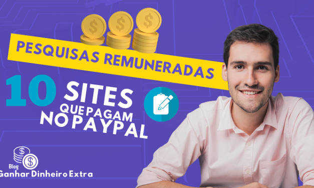10 melhores sites para ganhar dinheiro no Paypal respondendo pesquisas