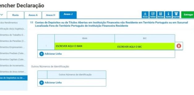 Como declarar IBAN da conta Flatex Degiro no IRS