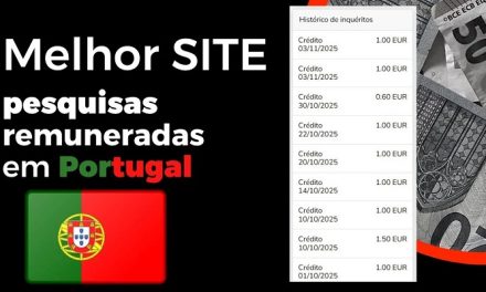 Este é o melhor site de pesquisas remuneradas em Portugal