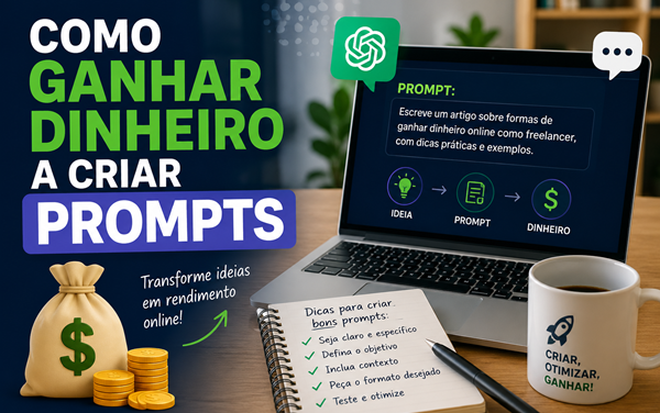 Como Ganhar Dinheiro a Criar Prompts