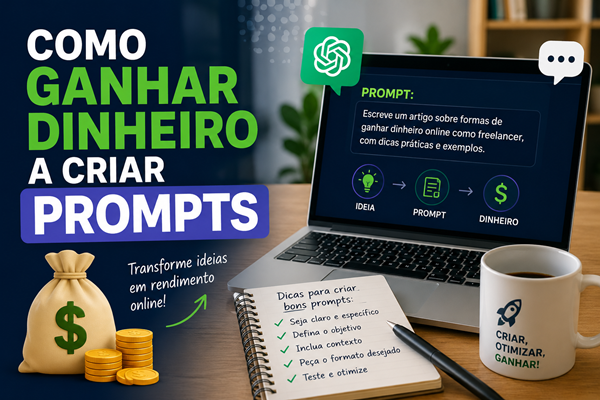 Como Ganhar Dinheiro a Criar Prompts