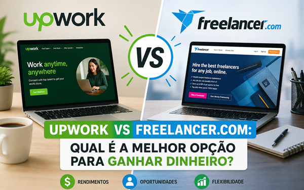 Upwork ou Freelancer.com: Qual é a Melhor Opção para Ganhar Dinheiro?
