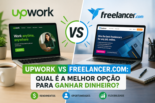 Upwork ou Freelancer.com: Qual é a Melhor Opção para Ganhar Dinheiro?
