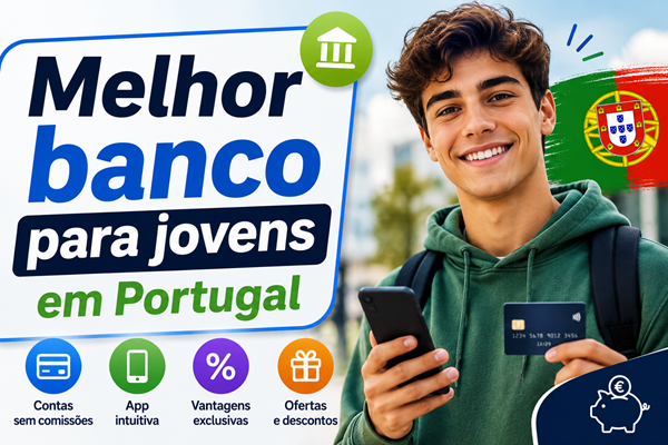 Melhor banco para jovens em Portugal