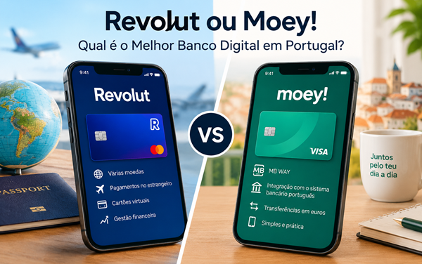 Revolut ou moey!: Qual é o Melhor Banco Digital em Portugal?