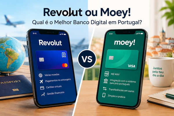 Revolut ou moey!: Qual é o Melhor Banco Digital em Portugal?